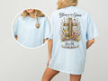 Bloom By His Grace Where Faith Takes Root, Faith, Jesus, Comfort Colors Tshirt