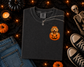 Cute Dog Breeds and Pumpkin, Halloween, Dog Moms and Dads, Comfort Colors Tshirt