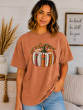 Book Pumpkin Comfort Colors T-Shirt – Cozy Fall Reading Tee – Autumn Pumpkin Book Lover Graphic Shirt