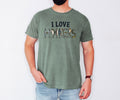 I Love Hookers, Mens, Fishing, Comfort Colors Tshirt, Lures