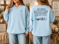 Isn't It Amazing, Faith, Jesus, Galaxy, Gildan Sweatshirt
