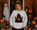 Spooky Mama Halloween Gildan Sweatshirt | Horror Mom Graphic Crewneck | Freddy, Ghostface, Michael & Jason Inspired Mama Sweatshirt